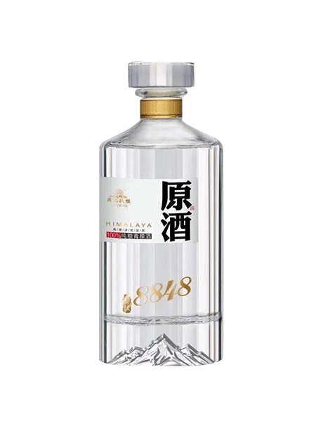 晶白酒瓶-018  